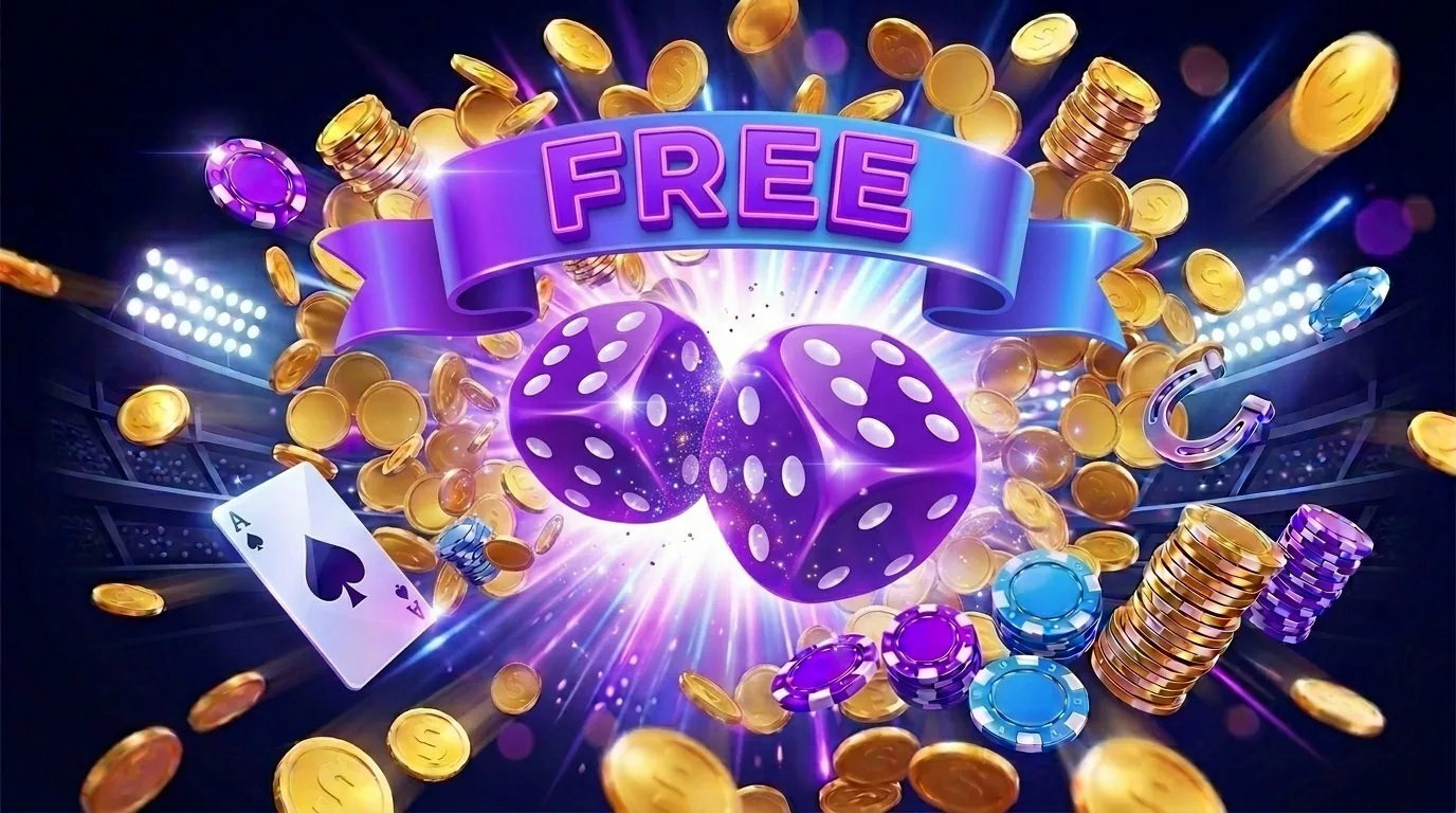 Kwiff casino free spins dice and chips artwork
